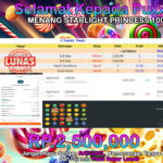 BUKTI JACKPOT SLOT STARLIGHT PRINCESS 1000 TERPERCAYA DI INDONESIA TGL 31-07-2024