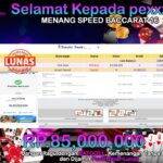 BUKTI JACKPOT SPEED BACCARAT 16 TERPERCAYA DI INDONESIA TGL 25-07-2024