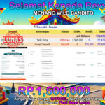 BUKTI JACKPOT SLOT WILD BANDITO TERPERCAYA DI INDONESIA TGL 11-08-2024