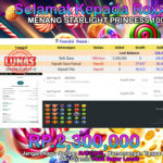 BUKTI JACKPOT SLOT STARLIGHT PRINCESS 1000 TERPERCAYA DI INDONESIA TGL 06-08-2024