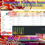 BUKTI JACKPOT SLOT  OLYMPUS 5000X MANIA TERPERCAYA DI INDONESIA TGL 03-08-2024