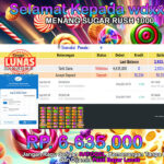 BUKTI JACKPOT SLOT SUGAR RUSH 1000 TERPERCAYA DI INDONESIA TGL 25-08-2024