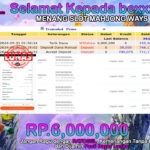 BUKTI JACKPOT SLOT MAHJONG WAYS TERPERCAYA DI INDONESIA TGL 21-09-2024