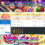 BUKTI JACKPOT SLOT GATES OF  OLYMPUS 1000 TERPERCAYA DI INDONESIA TGL 06-09-2024