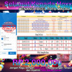 BUKTI JACKPOT TOGEL TOTO MACAU TERPERCAYA DI INDONESIA TGL 29-09-2024