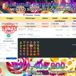 BUKTI JACKPOT SLOT GATES OF OLYMPUS 1000 TERPERCAYA DI INDONESIA TGL 24-09-2024