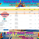 BUKTI JACKPOT SLOT MAHJONG WAYS TERPERCAYA DI INDONESIA TGL 03-09-2024