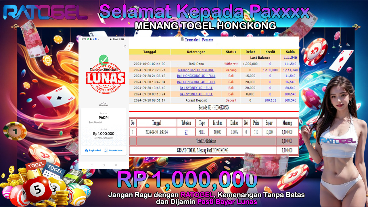 BUKTI JACKPOT TOGEL HONGKONG TERPERCAYA DI INDONESIA TGL 01-10-202