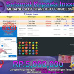 BUKTI JACKPOT SLOT STARLIGHT PRINCESS  1000 TERPERCAYA DI INDONESIA TGL 24-10-2024