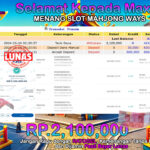 BUKTI JACKPOT SLOT MAHJONG WAYS  TERPERCAYA DI INDONESIA TGL 24-10-2024