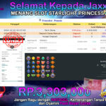 BUKTI JACKPOT SLOT STARLIGHT PRINCESS 1000 TERPERCAYA DI INDONESIA TGL 03-10-2024