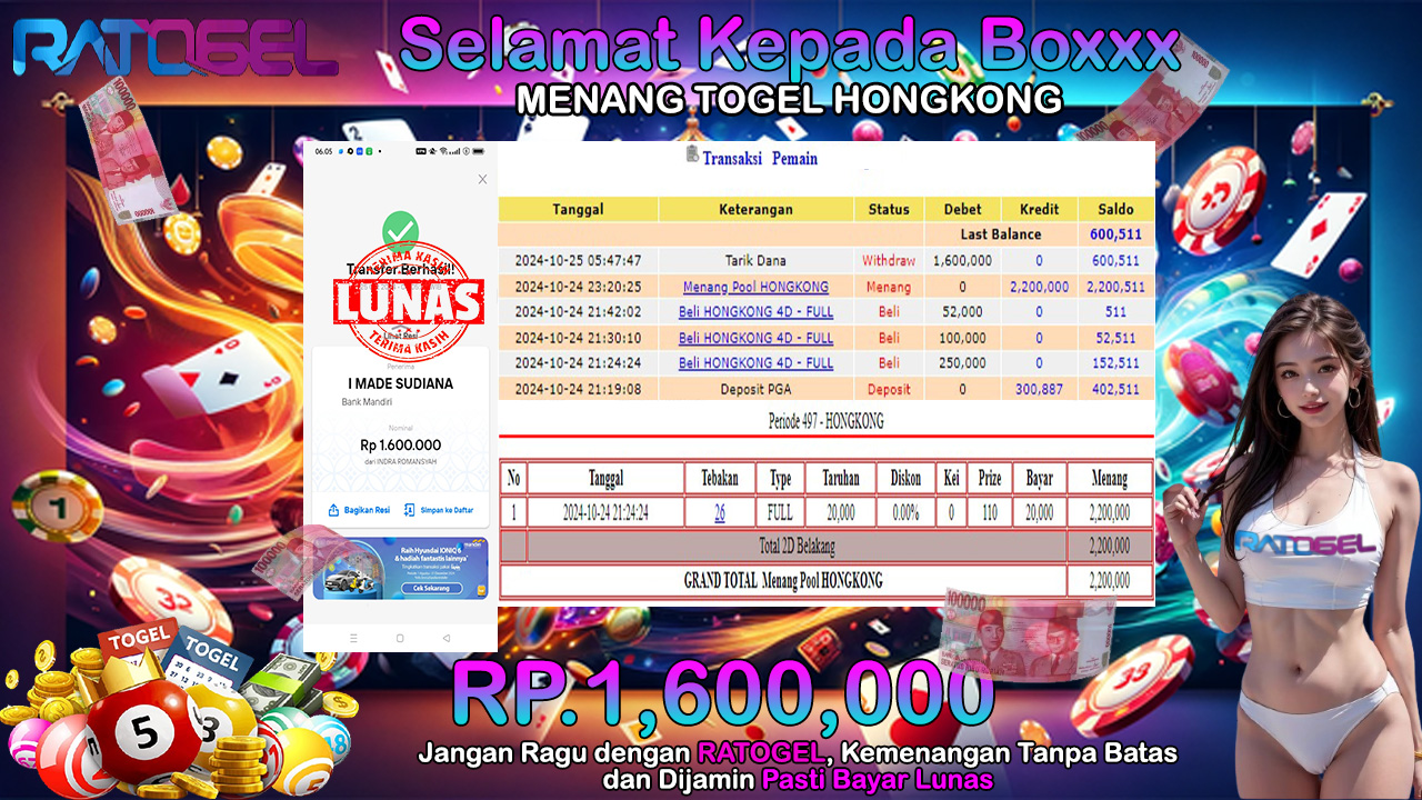 BUKTI JACKPOT TOGEL HONGKONG TERPERCAYA DI INDONESIA TGL 25-10-2024