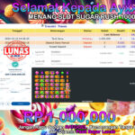 BUKTI JACKPOT SLOT SUGAR RUSH 1000 TERPERCAYA DI INDONESIA TGL 13-10-2024